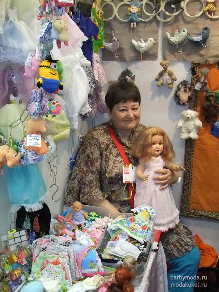 Выставка на IX Международном Салоне Кукол на Тишинке