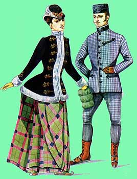         ,  1888 .  .    .  -.   - Costume Cavalcade, 1888